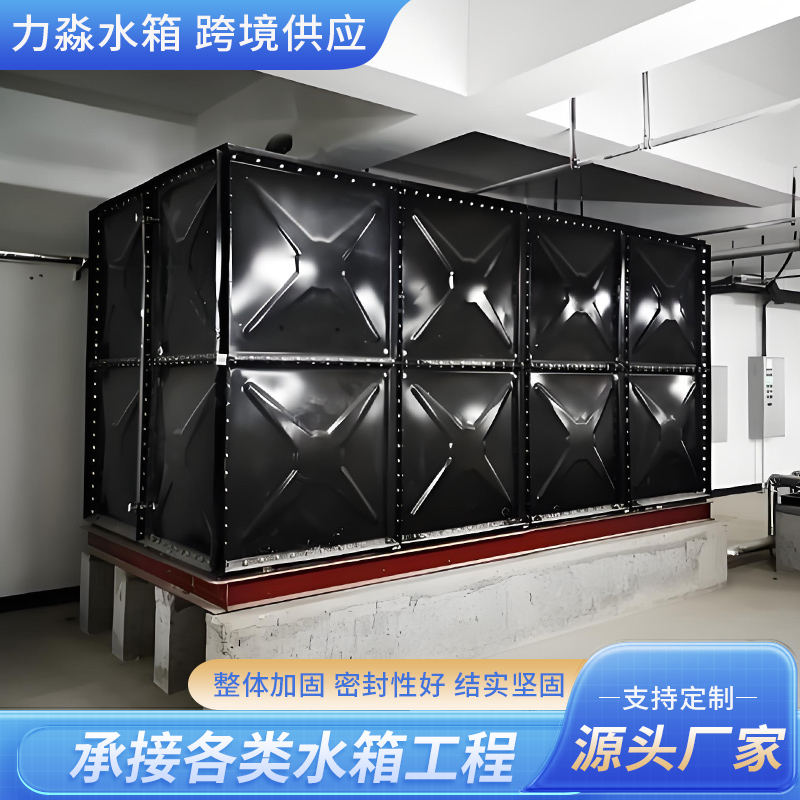 常德市地埋箱泵一体消防水箱钢板搪瓷水箱 - 厂家